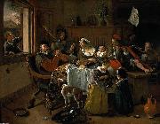 Jan Steen The merry family oil on canvas